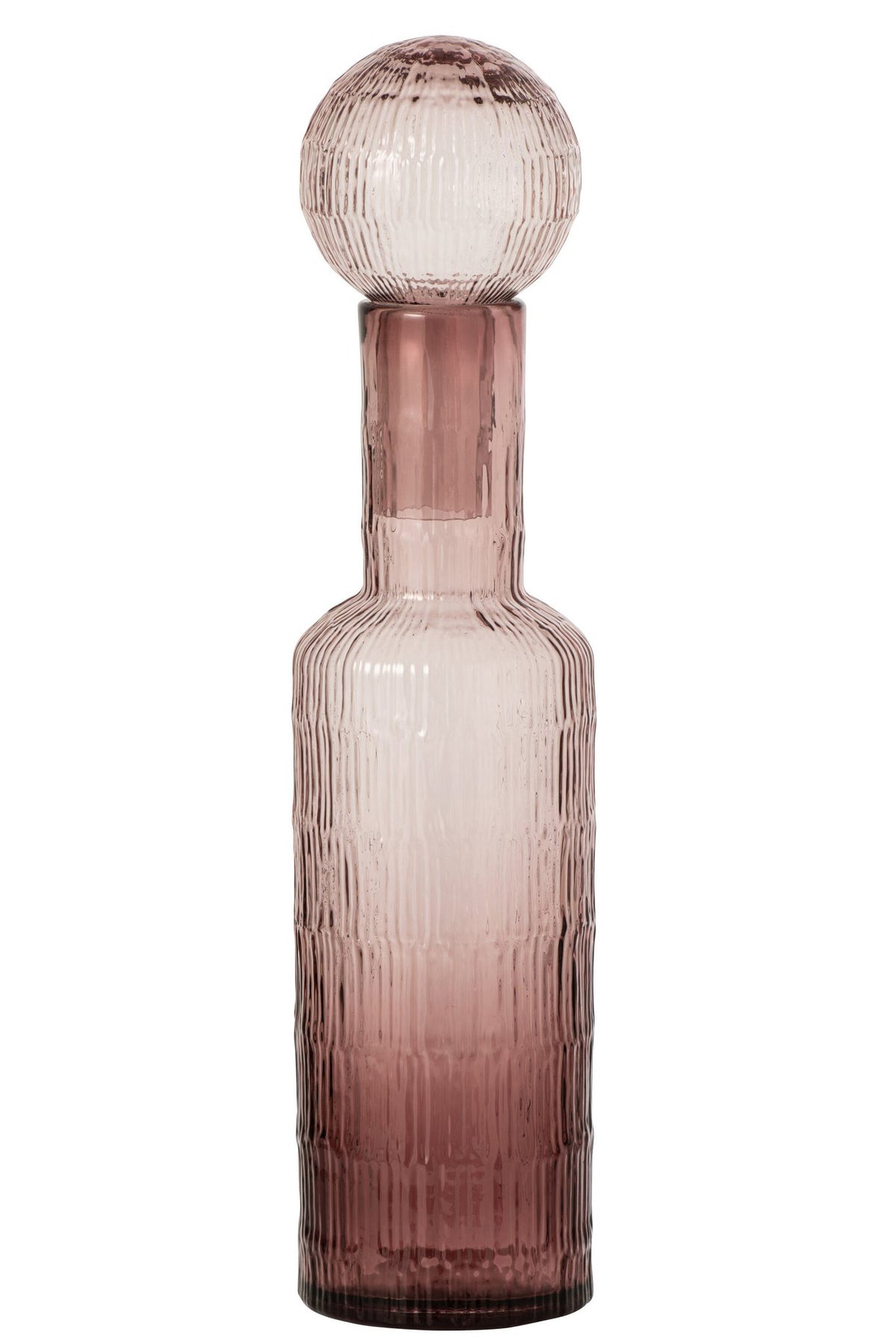 J-Line Fles - glas - bordeaux - large