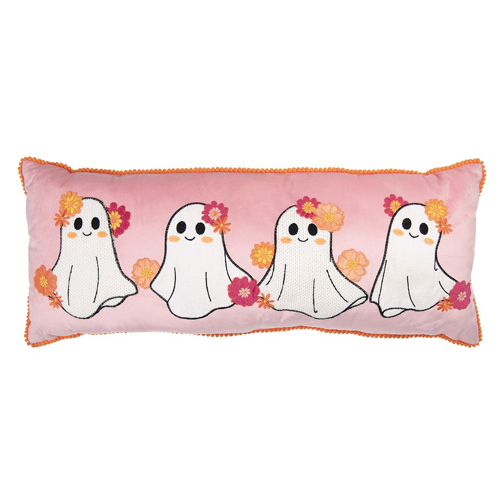 Sierkussen 74x30x4 cm Roze Polyester