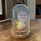 Geluksvogel in stolp kleur