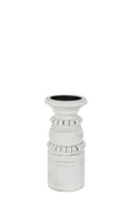 J-Line kaarshouder Pila - metaal - wit - large
