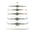 Armbandset cowry zilver