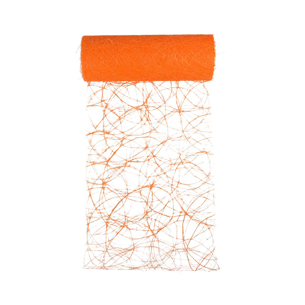 Decoweb Tafelband oranje 30cmx25mtr