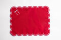 Rosie Sint-jakobsschelp Placemat met strik
