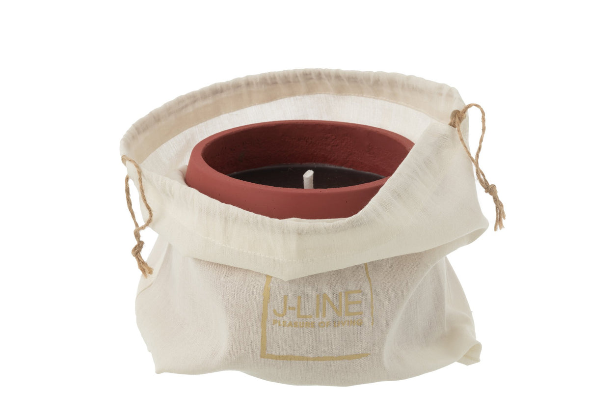J-Line Buitenkaars Cyra Cement Rood Medium 31U