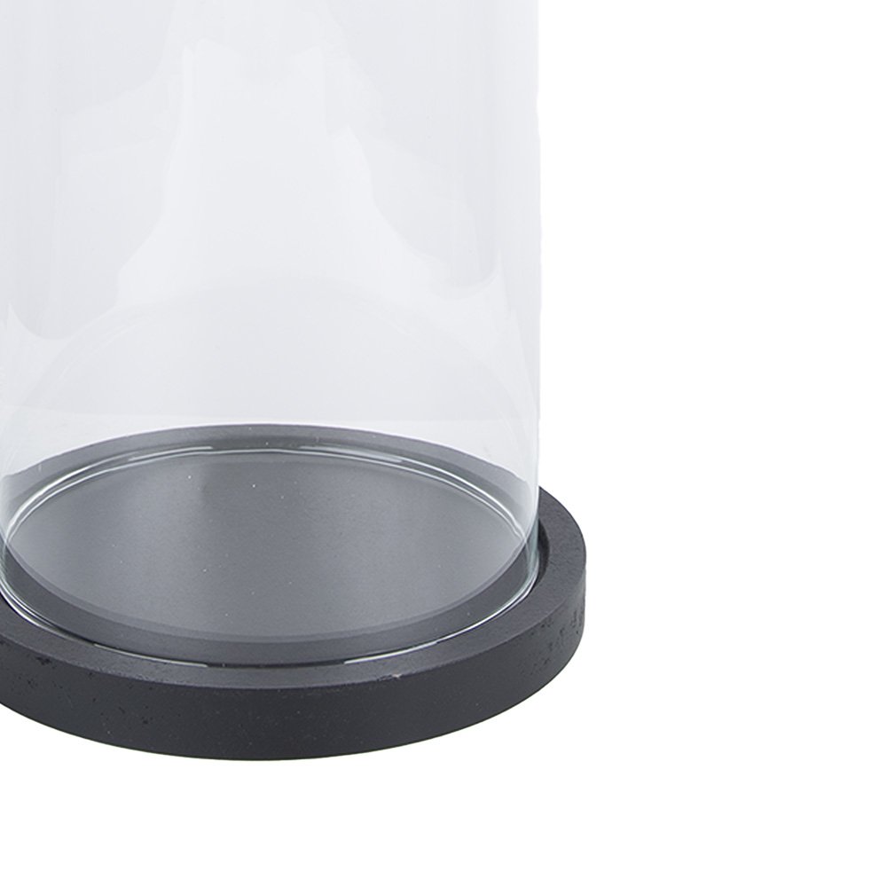 Stolp Ø 12x20 cm Transparant Glas Glazen Stolp
