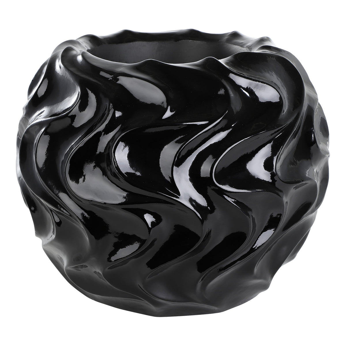 Pot Abbeylara Zwart 50x40 cm