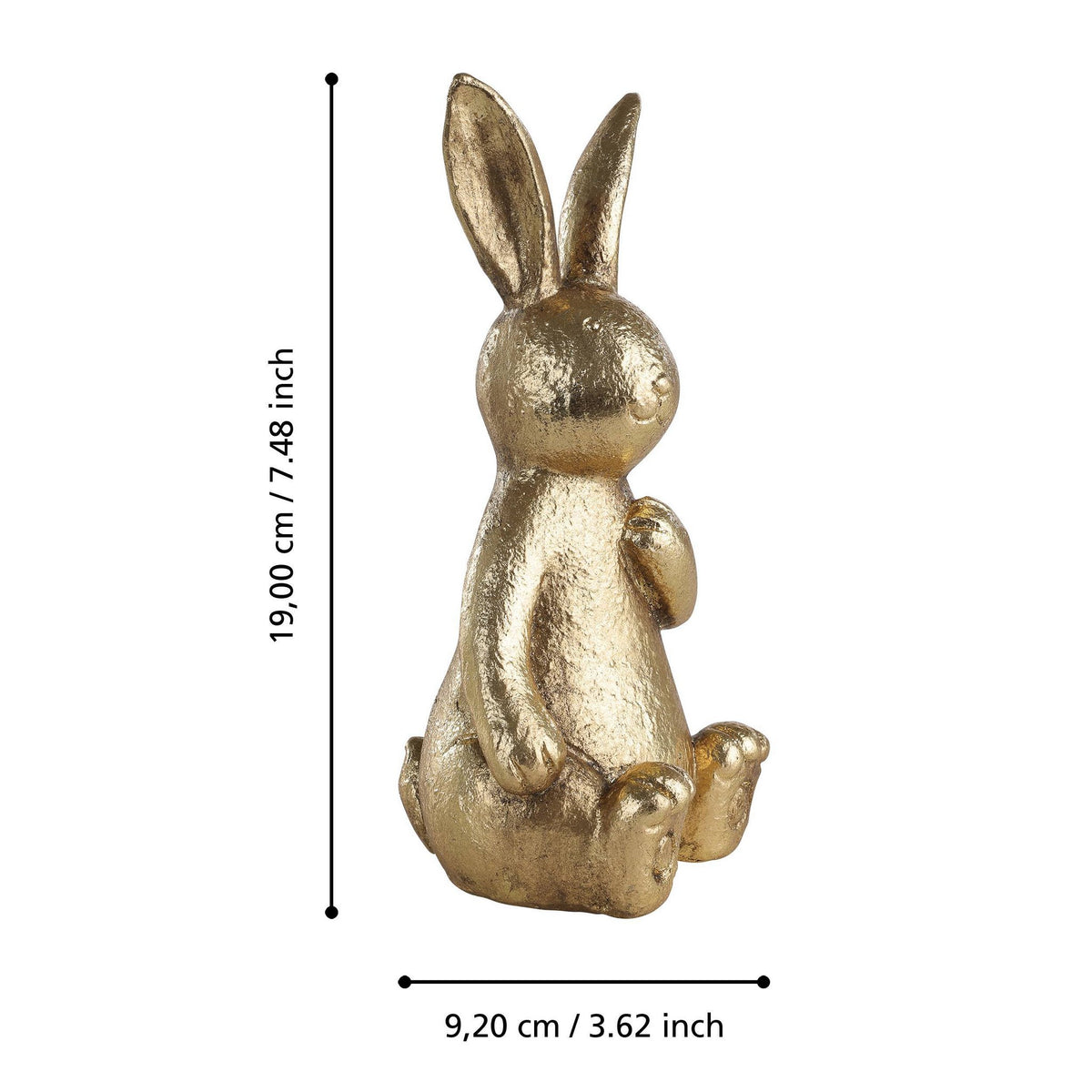 Ornament Chilandy Goud 9x9x19cm