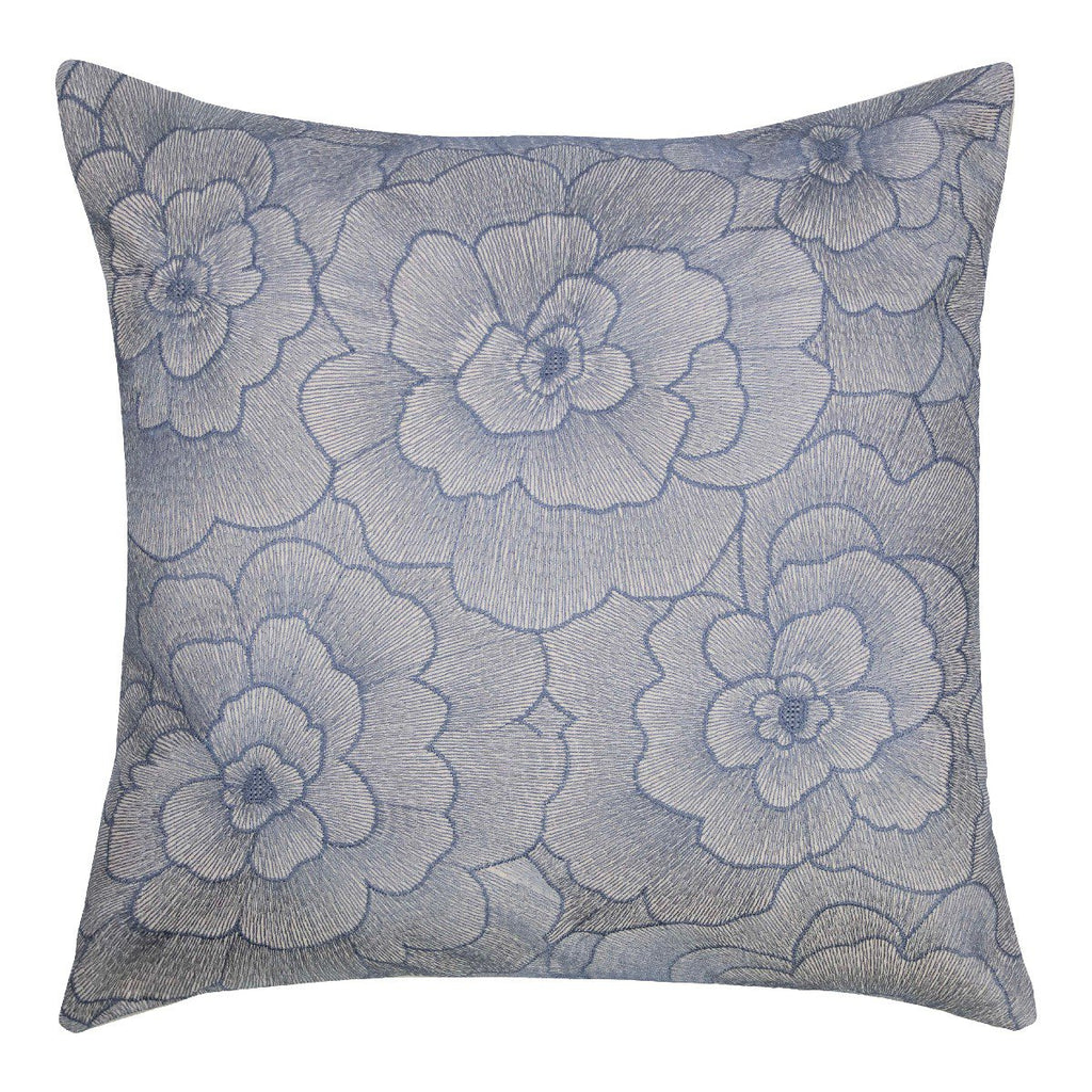 Rosanna Kussen geborduurd blauw 45x45cm