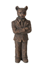 J-Line Luipaard - polyresin - bruin - small