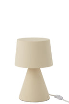 J-Line tafellamp Small Kap - keramiek - beige