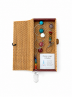 Energie vanger 7 Chakra's met Chakra kleuren stenen