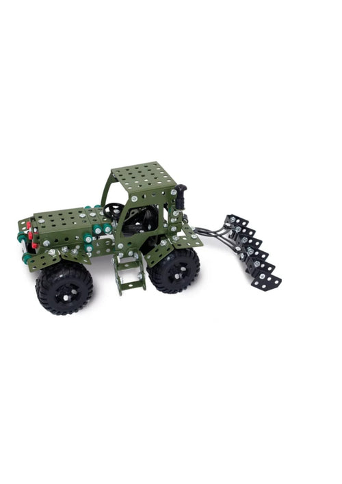3D Metalen Bouwpakket, Coach House, Tractor, CHP0078, 29x12,8x12cm