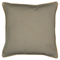 Kussen beige met jute bies 55x55cm*