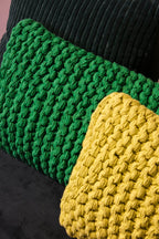 Karson Rope kussen geel 30x50cm