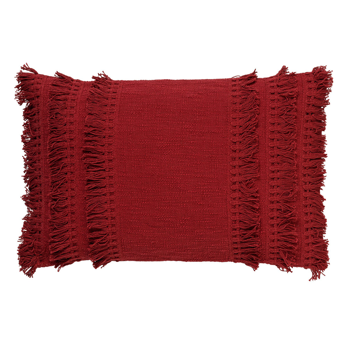 Nederlands decor fara - kussen 40x60 cm merlot - rood