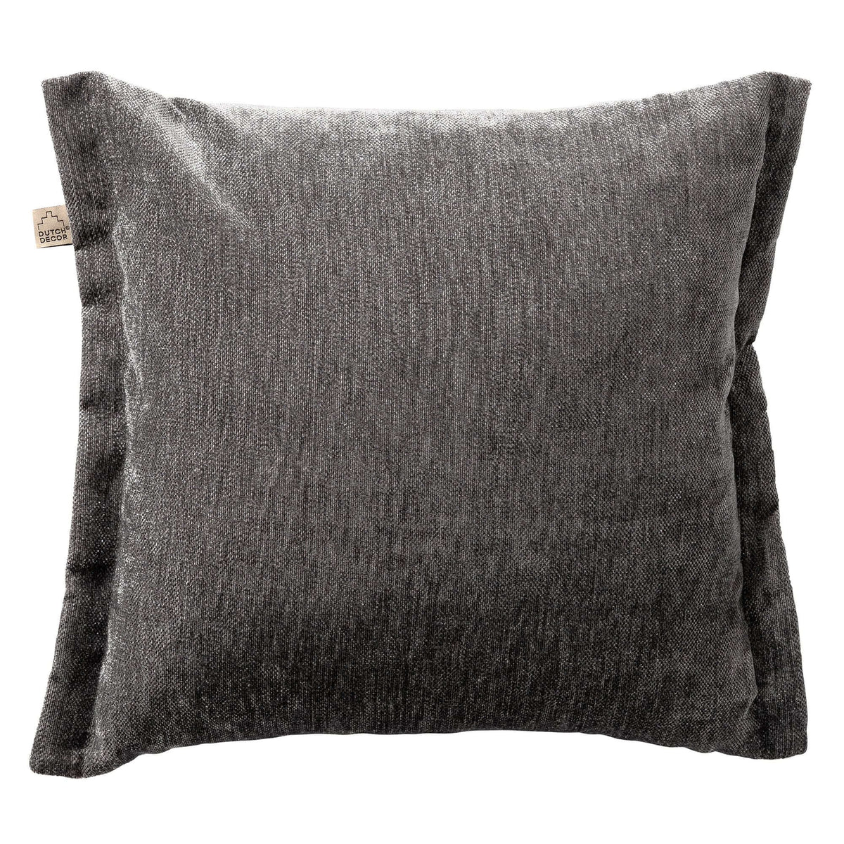 Nederlands decor Lewis - Cushion 45x45 cm - Charcoal Gray - Anthracite