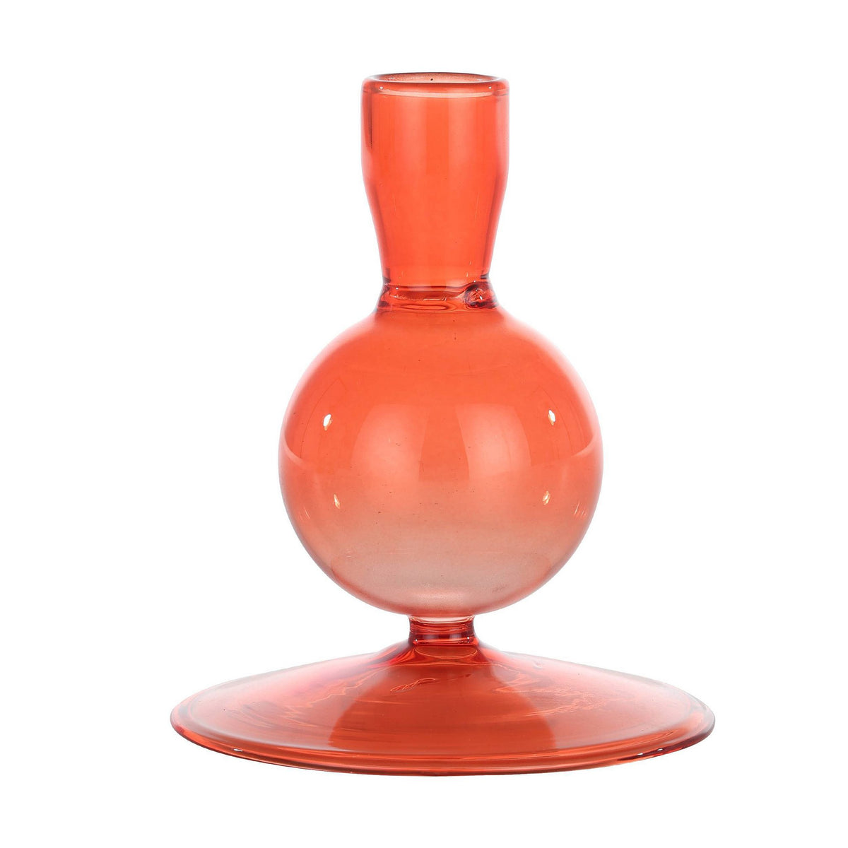 Candlestick Molume Rood 8,5x11cm