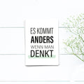 Het blijkt anders als je denkt - ansichtkaart 10 set set