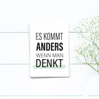Het blijkt anders als je denkt - ansichtkaart 10 set set