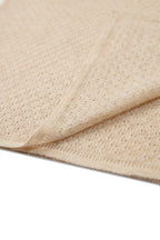Diamanten sjaal-beige