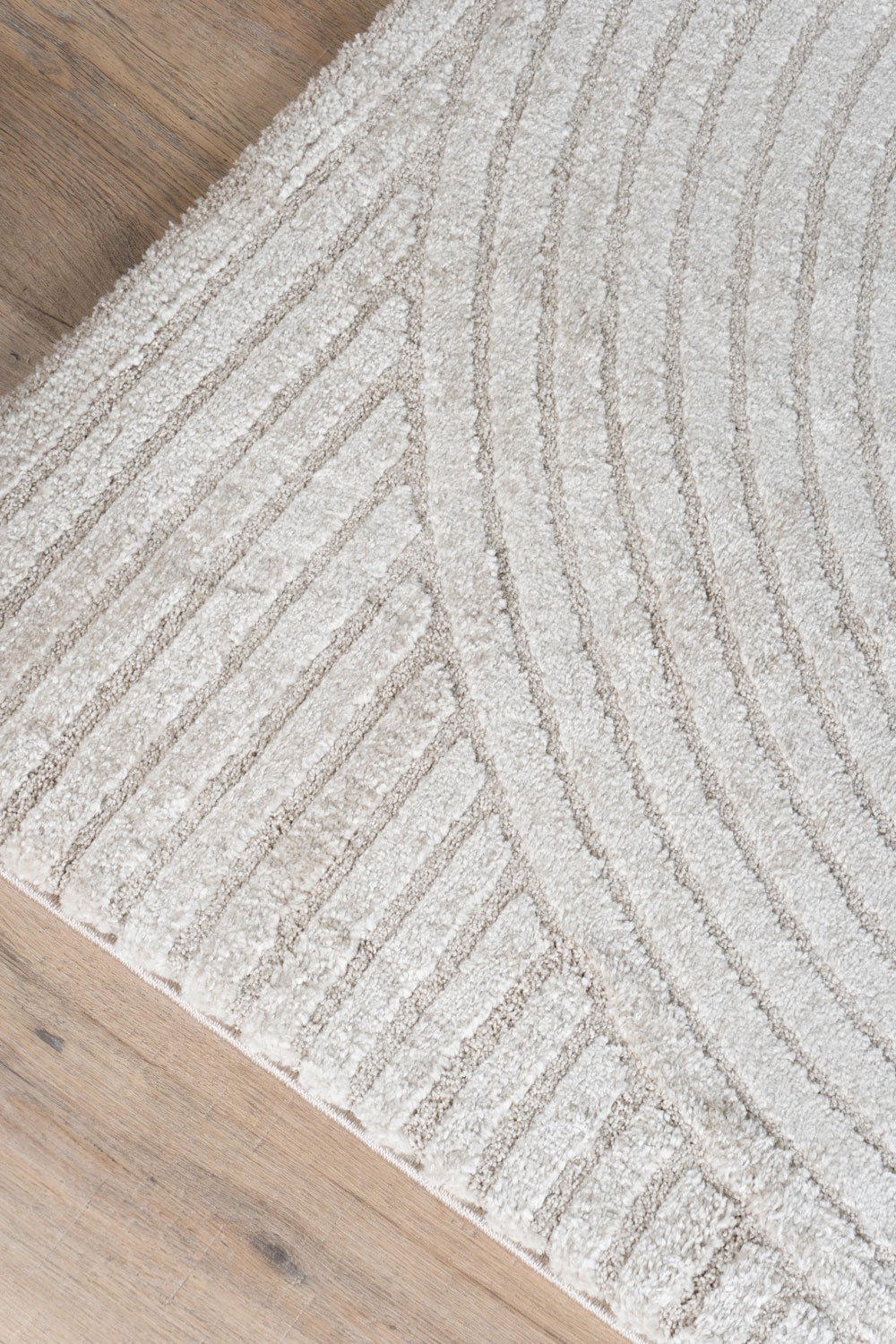 Vloerkleed Ella Beige 280 x 380 cm