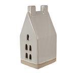 Decoratie Huis met LED 18 cm Beige Porselein