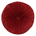 Dutch Decor Kaja - Kussen 40 cm - Rond - Merlot - Rood