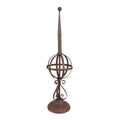 Tuindecoratie Ø16x61 cm Rood Bruin IJzer Ornament