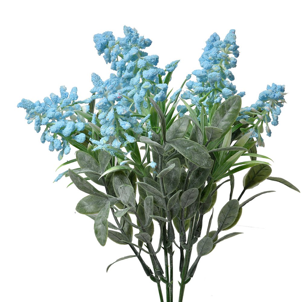 Kunstbloem 32 cm Blauw Kunststof