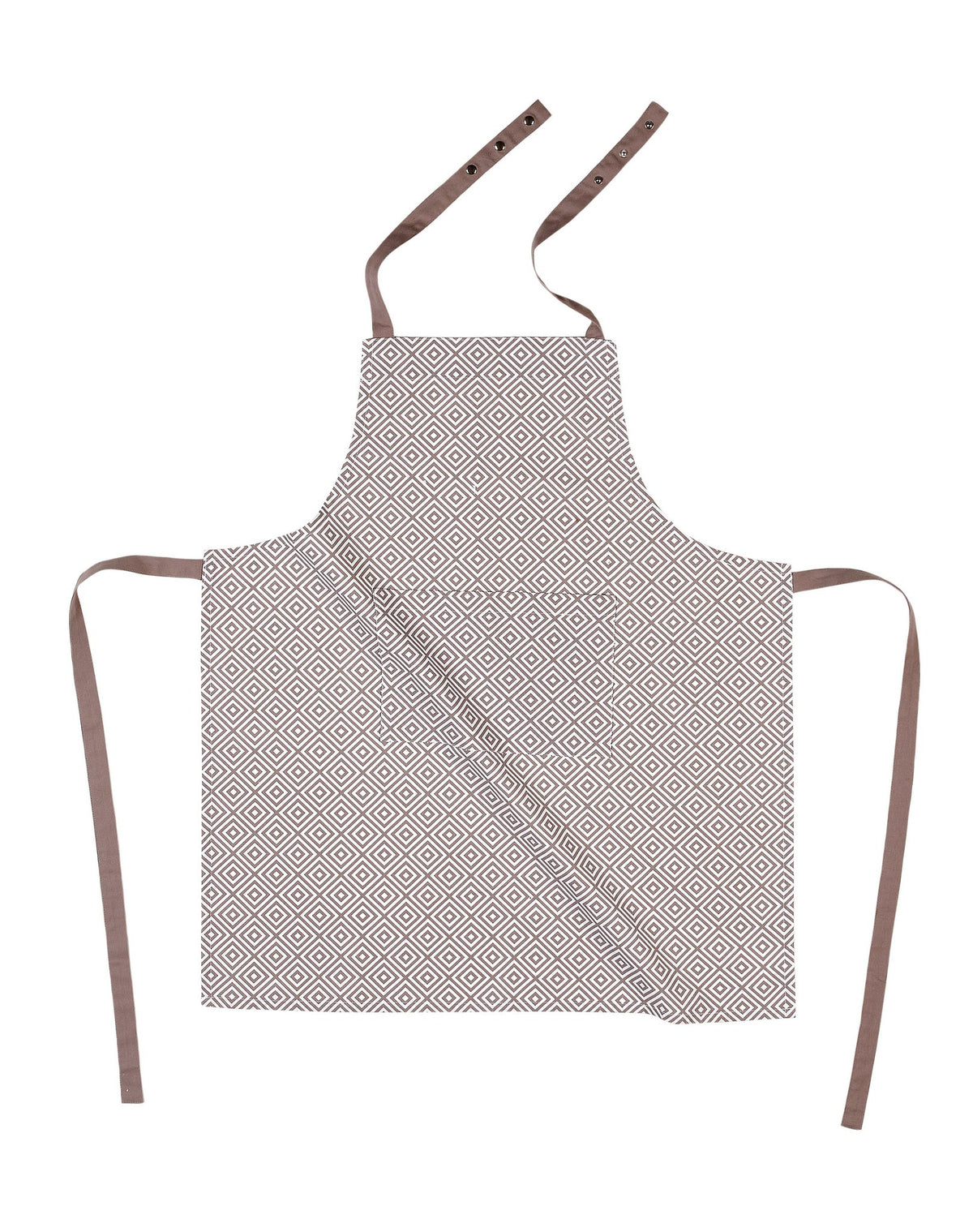 Schort GEO Teris - 74x85 cm, taupe