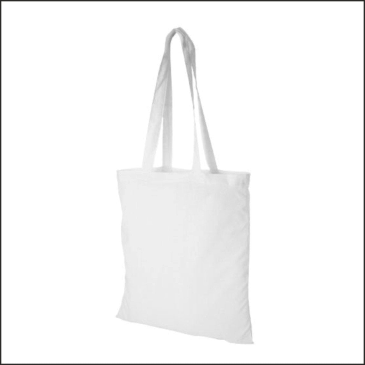 Katoenen tassen – Wit - 38 x 42 cm