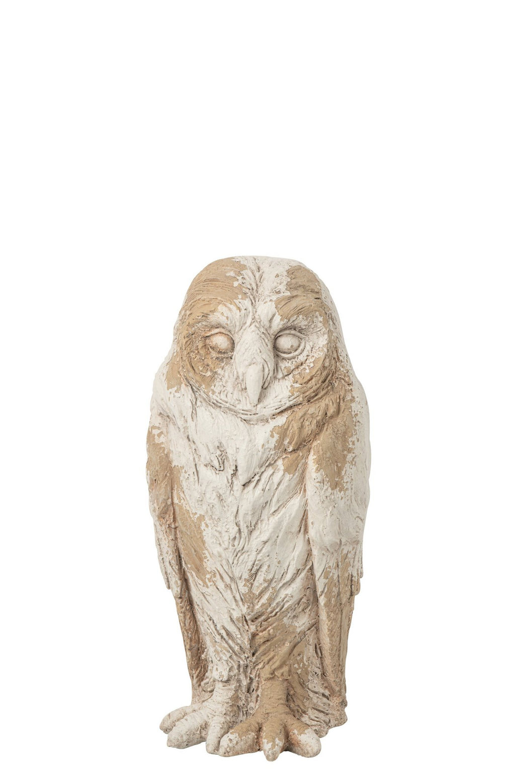 J-Line Uil voor buiten - magnesium - ecru/beige
