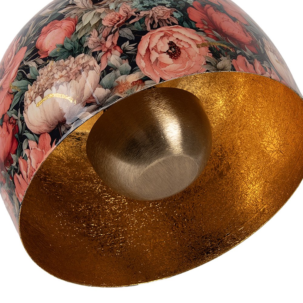 Hanglamp Ø 26x25 cm Groen Roze Metaal