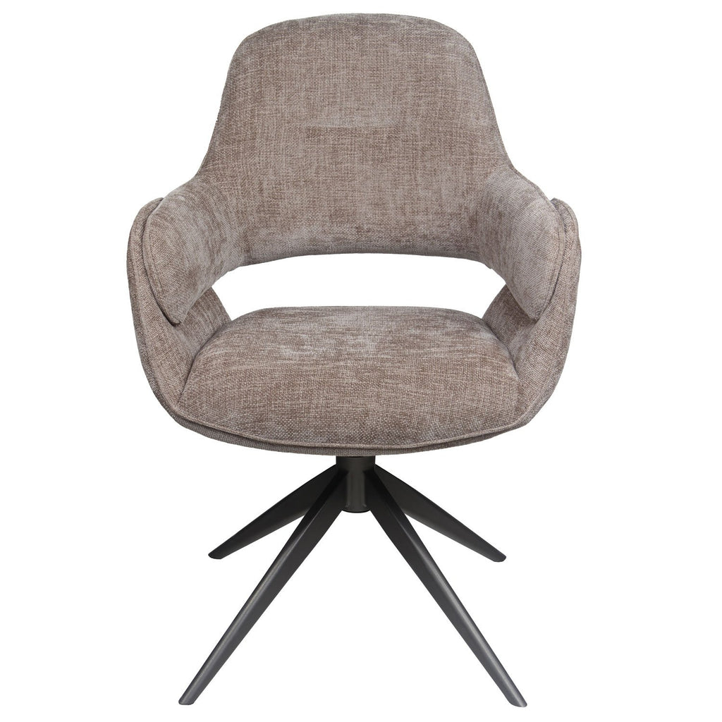 Eetkamerstoel Jill - Taupe 170