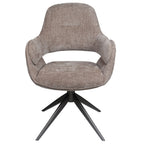 Eetkamerstoel Jill - Taupe 170