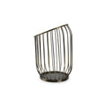 Draadmand 12xH16cm goud/zwart Loft