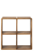 J-Line lattenkast - gerecycleerd hout - naturel