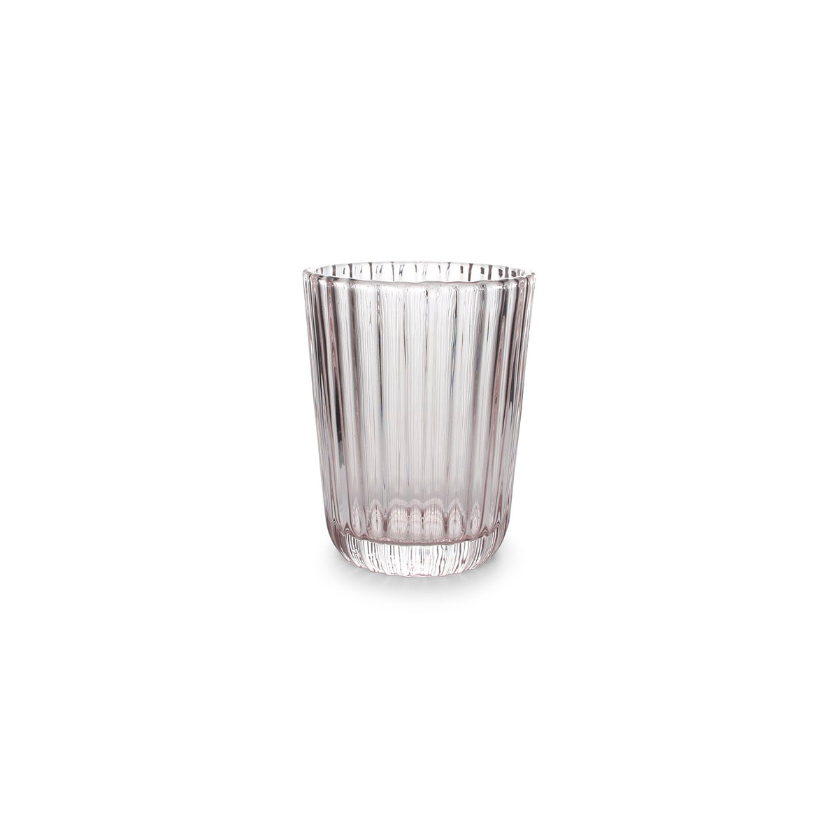 Glas 26cl roze Blossom - Set van 4