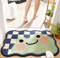 Kikker Superzachte anti-slip superabsorberende microvezel 2000 GSM-mat 50x80 cm, verpakking van 1 | Badkamer Slaapkamer Keuken Deur Vloermat