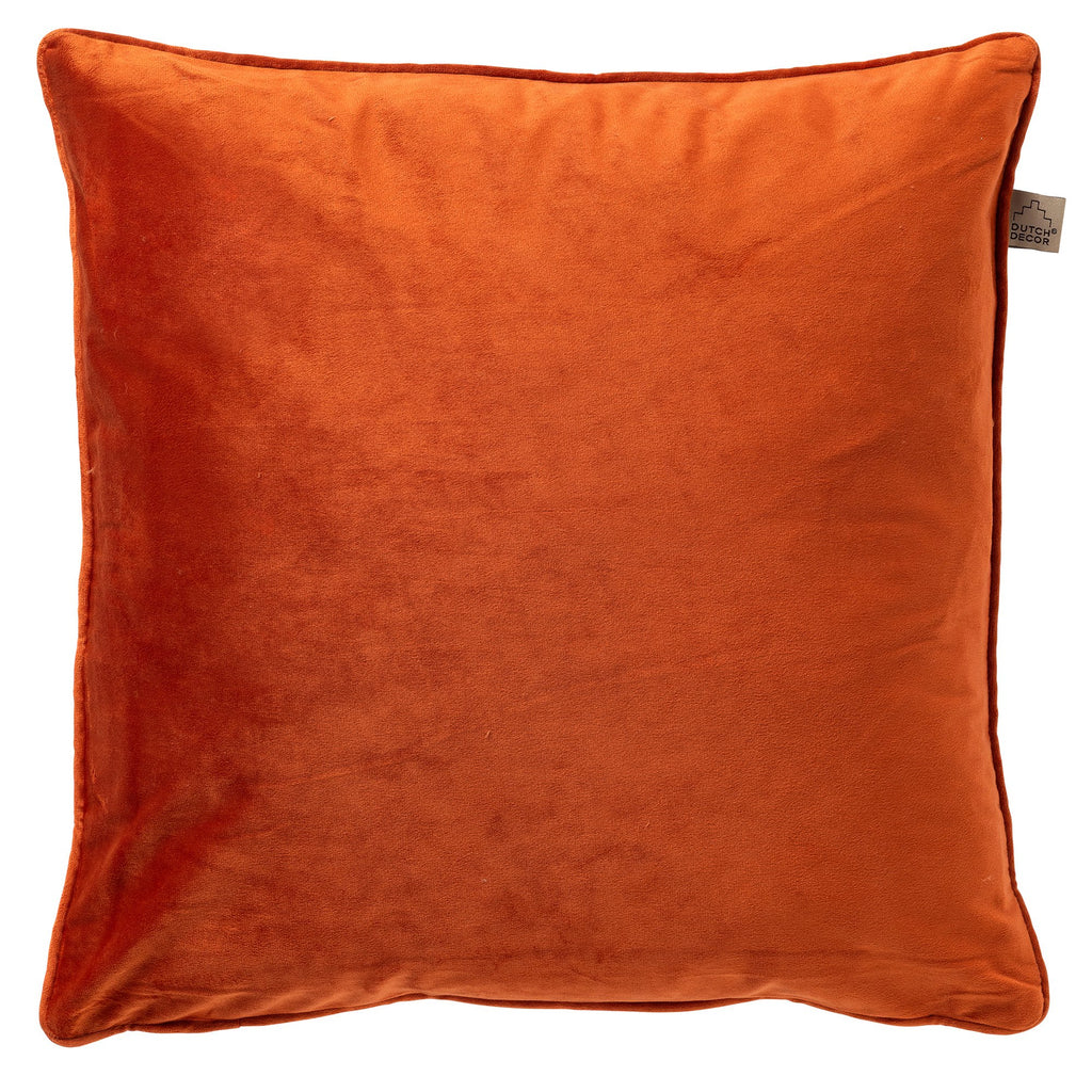 Dutch Decor Finn - Kussen 45x45 cm Potters Clay - oranje-terracotta