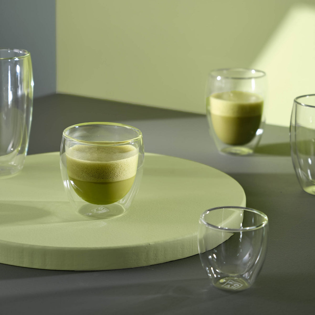 Mok 44cl dubbelwandig glas Vienna - Set van 2