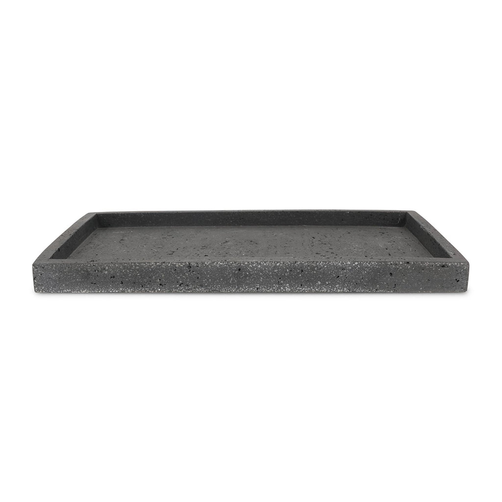 Zeepbakje 27x15,5xH2cm antracietgrijs Suds