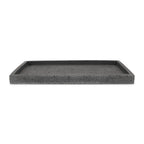 Zeepbakje 27x15,5xH2cm antracietgrijs Suds
