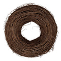 Krans Ø 40x12 cm Bruin Rotan