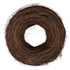Krans Ø 40x12 cm Bruin Rotan