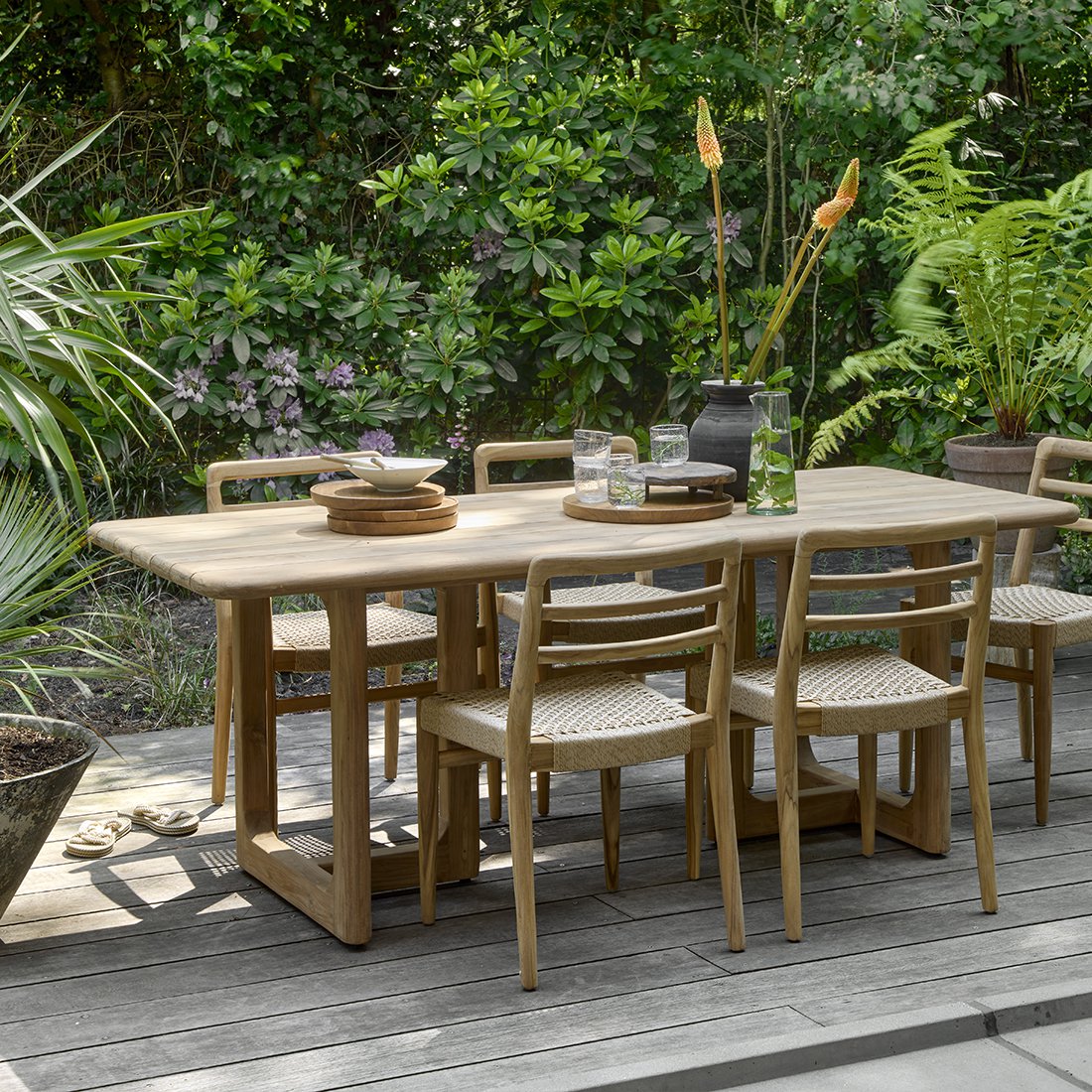 Primavera teakhouten tuintafel - 200cm, 240cm