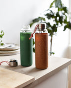 Black+Blum Glass Water Bottle - Waterfles glas - 0.6Ltr