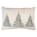 Sierkussen 50x35x4 cm Beige Polyester Kerstboom
