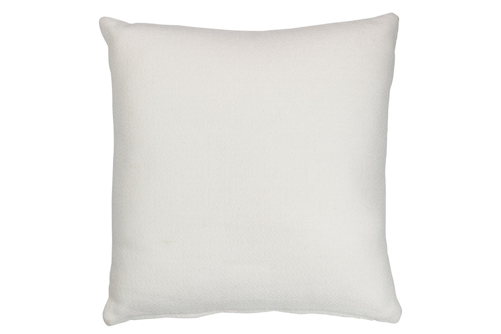 J-Line kussen Blad Vierkant - polyester - wit