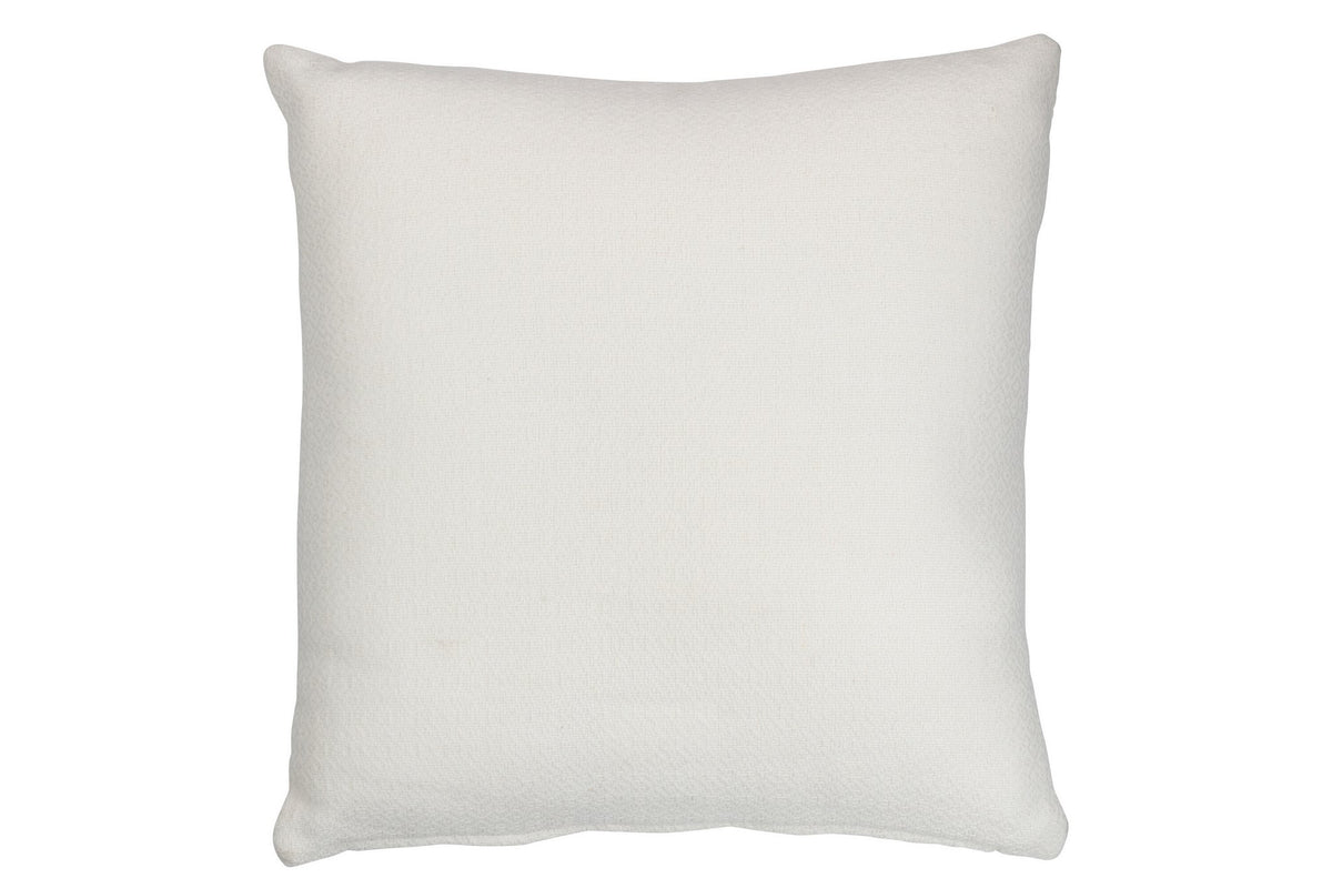 J-Line kussen Blad Vierkant - polyester - wit